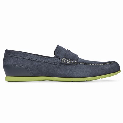 Sapatos Casual Rockport Malcom Penny Homem Azuis PT-16835